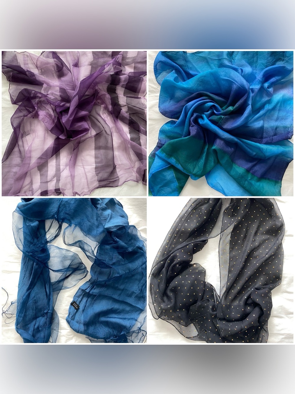 4 Scarves bundle